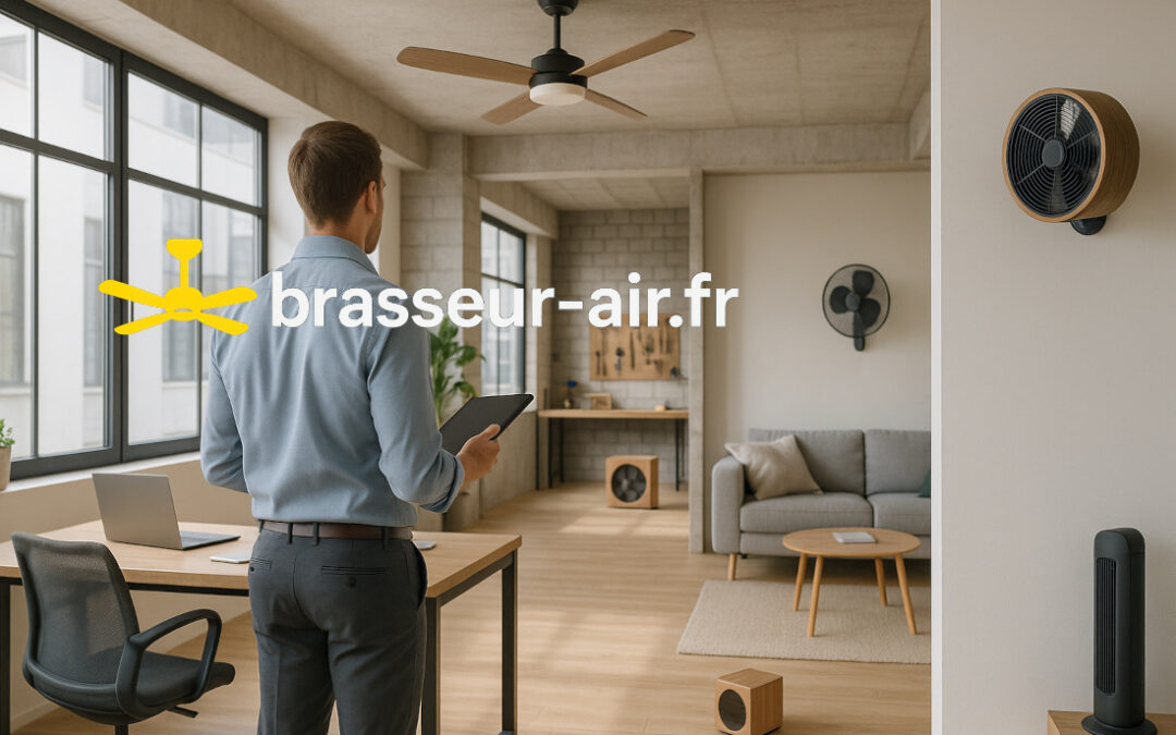 Die verschiedenen Arten von Luftumwälzern und ihre Einsatzbereiche verstehen (Decken-, Stand-, Wandventilatoren, HVLS …)