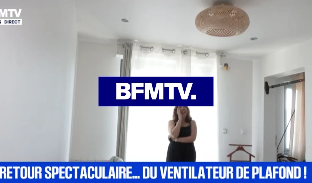 Hitzewelle 2026: Laut BFMTV feiert der Deckenventilator sein großes Comeback