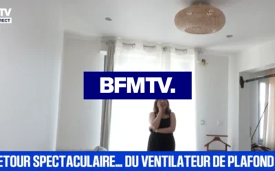 Hitzewelle 2026: Laut BFMTV feiert der Deckenventilator sein großes Comeback